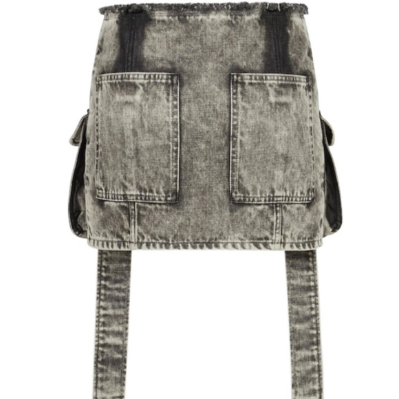 Fendi Black Denim Skirt - Picture 2 of 3